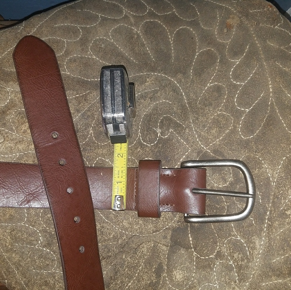 Two Leather Belts - image 7